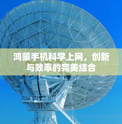 鸿蒙手机科学上网,创新与效率的完美结合
