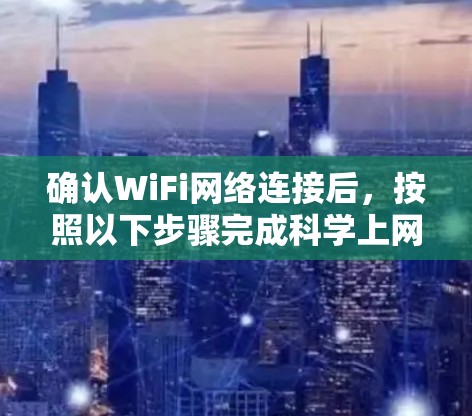 确认WiFi网络连接后，按照以下步骤完成科学上网设置
