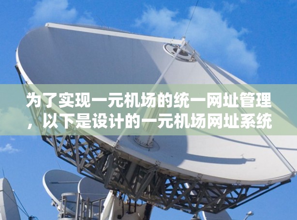 为了实现一元机场的统一网址管理，以下是设计的一元机场网址系统的核心功能模块