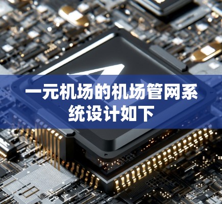 一元机场的机场管网系统设计如下