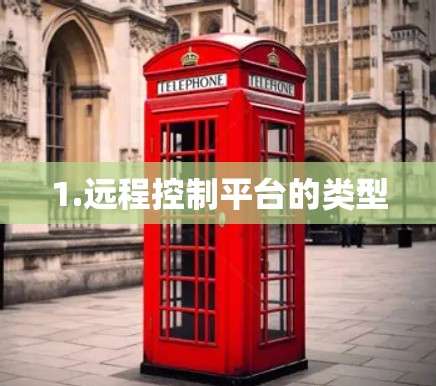 1.远程控制平台的类型 1.远程控制平台的类型